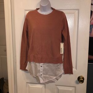 NWT size S light sweater Mauve
